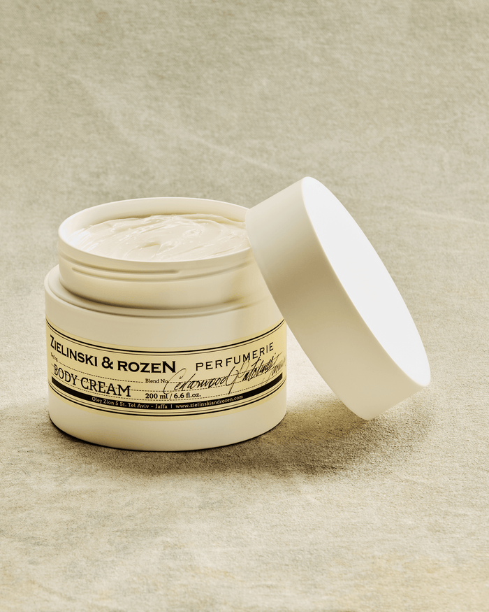 Zielinski & Rozen BODY CREAM 200 ML - CEDARWOOD, PATCHOULI, JASMINE