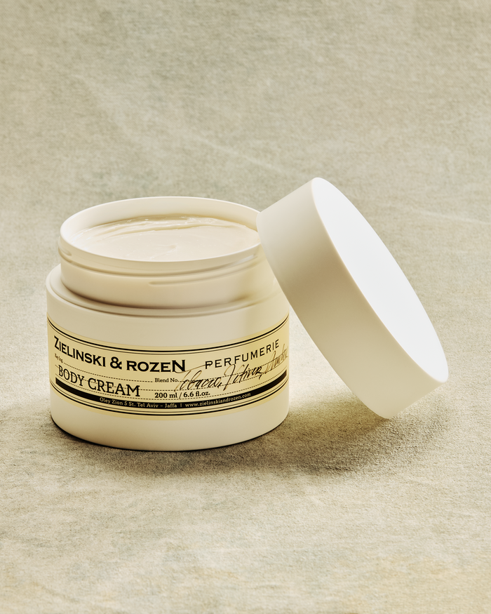 Zielinski & Rozen BODY CREAM 200 ML - TOBACCO, VETIVER, AMBER