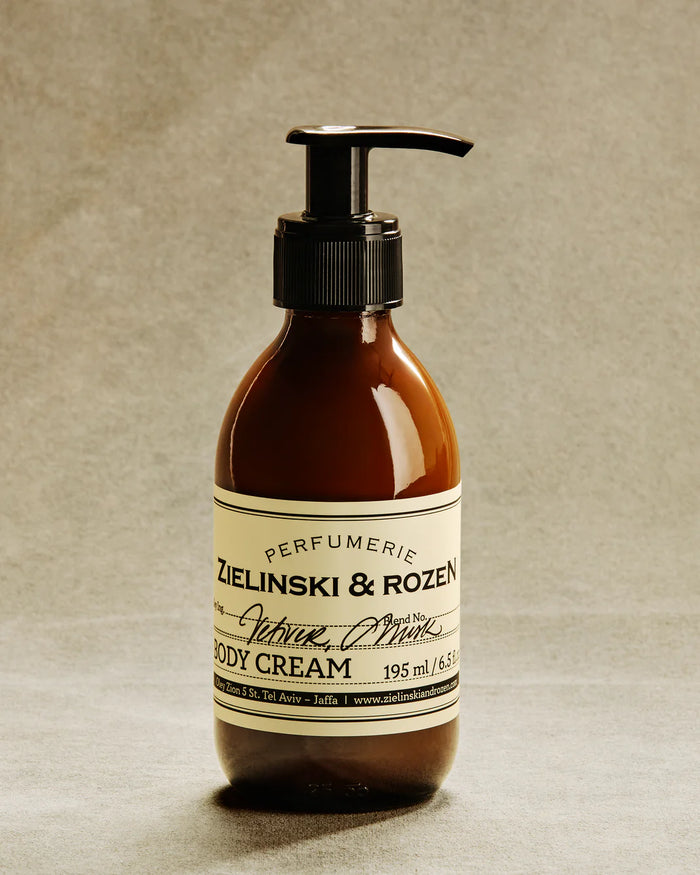 ZIELINSKI & ROZEN - CRÈME CORPORELLE 195 ML - VETIVER MUSK