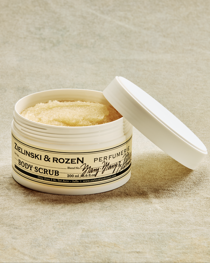 Zielinski & Rozen BODY SCRUB 200 ML - YLANG-YLANG, VETIVER, AMBER