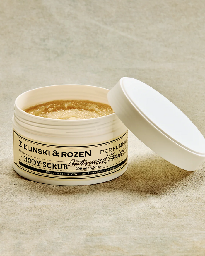 ZIELINSKI & ROZEN - BODY SCRUB 200 ML - AMBERWOOD, VANILLA, DAVANA
