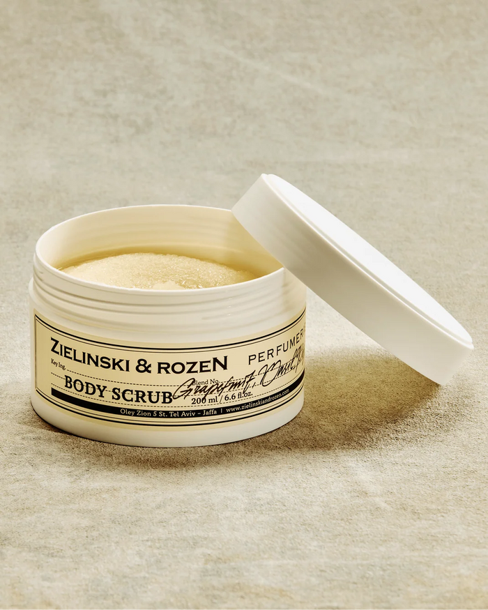 ZIELINSKI & ROZEN - BODY SCRUB 200 ML - GRAPEFRUIT, BASIL, PETITGRAIN