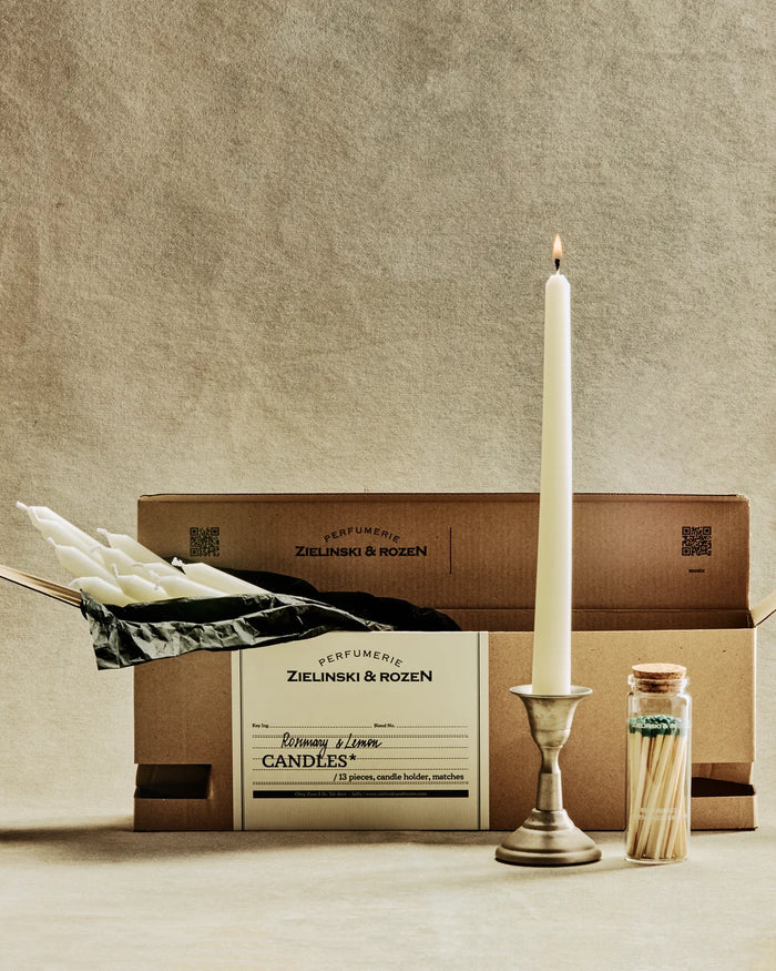 ZIELINSKI & ROZEN - CANDLES SET - ROSEMARY, LEMON