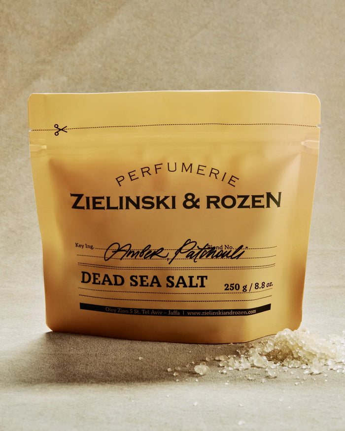 ZIELINSKI & ROZEN - SEL DE LA MER MORTE 250 G - AMBER, PATCHOULI