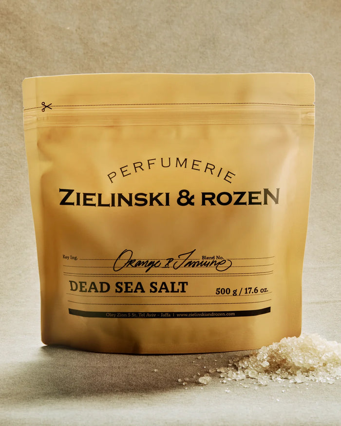 ZIELINSKI & ROZEN - SEL DE LA MER MORTE 500 GR - ORANGE, JASMINE