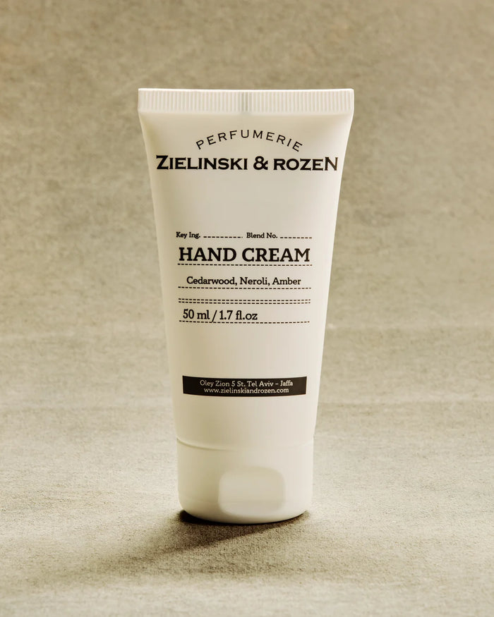 ZIELINSKI & ROZEN - CRÈME MAINS 50 ML - CEDARWOOD, NEROLI, AMBER