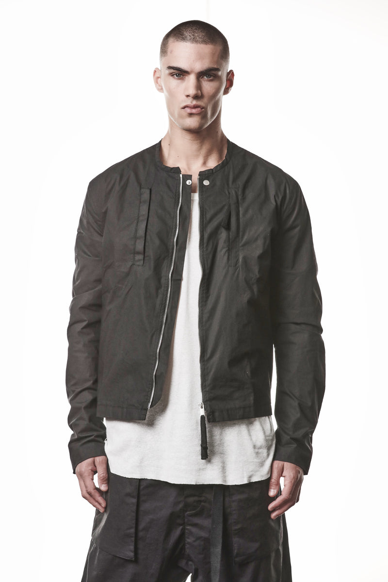 THOM KROM - COTTON JACKET MJ 88, IN BLACK – Springsioux