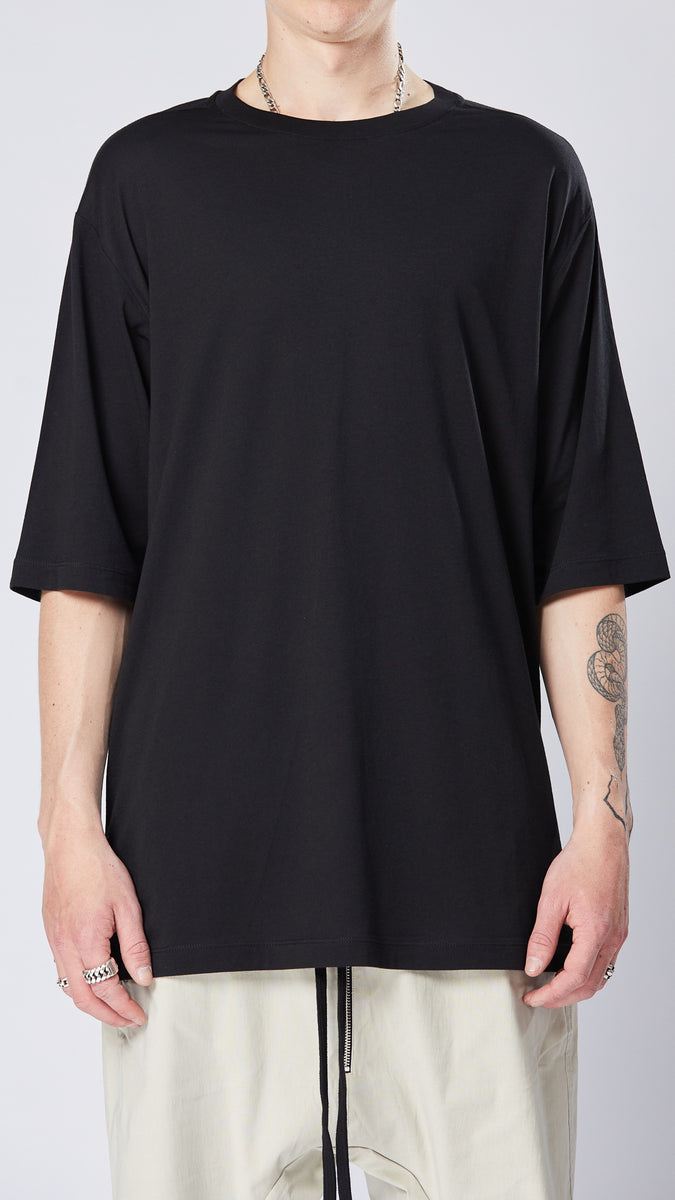 Tシャツ・カットソー THOM KROM Men T Shirts MTS811 BLACK Thom Krom Cotton T-shirt | Black | FARFETCH TR