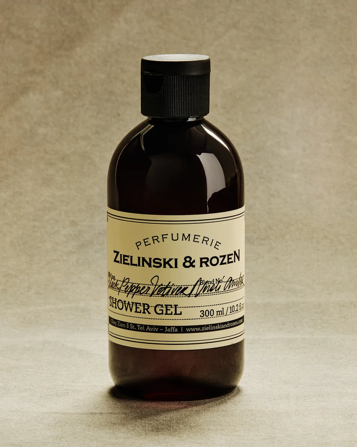 ZIELINSKI & ROZEN - GEL DOUCHE 300 ML - BLACK PEPPER, NEROLI, VETIVER, AMBER
