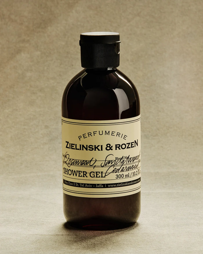 ZIELINSKI & ROZEN - GEL DOUCHE 300 ML - PALISSANDRE, BOIS DE SANTAL, BOIS DE CÈDRE
