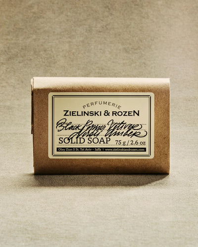 ZIELINSKI & ROZEN - SAVON SOLIDE 75 GR - BLACK PEPPER, VETIVER, NEROLI, AMBER