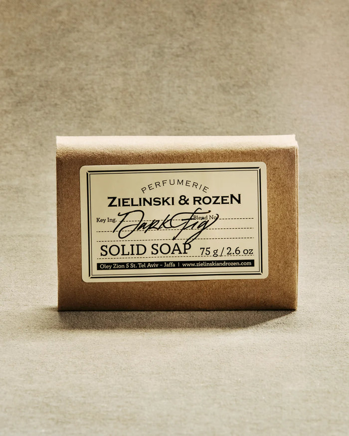 ZIELINSKI & ROZEN - SAVON SOLIDE 75 GR - DARK FIG