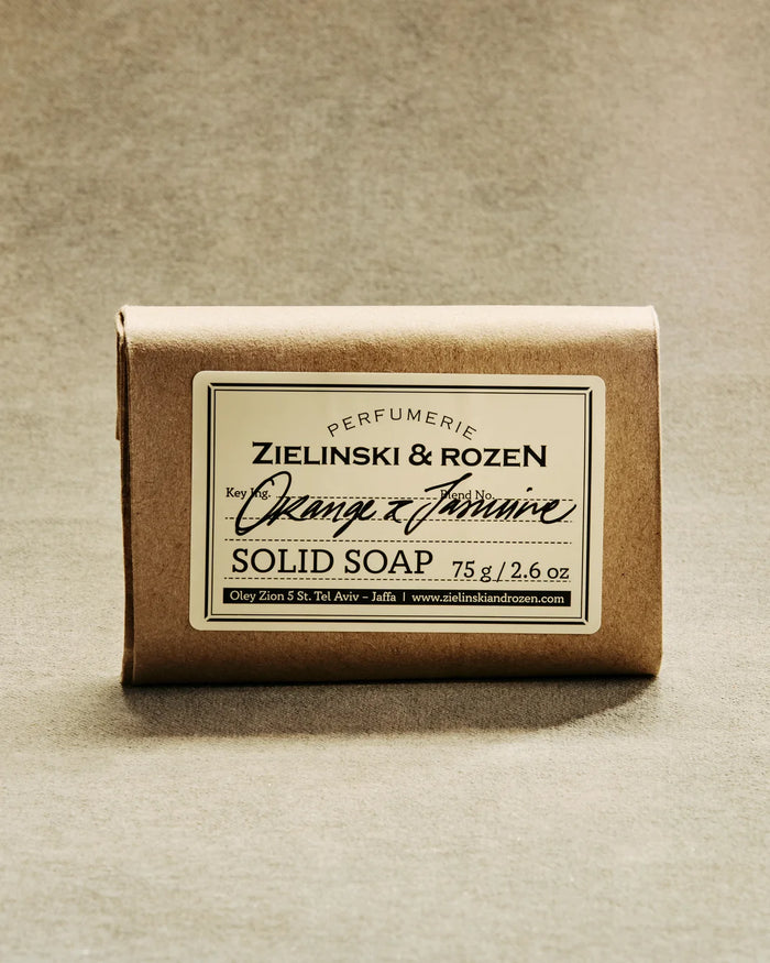 ZIELINSKI & ROZEN - SAVON SOLIDE 75 GR - ORANGE & JASMINE