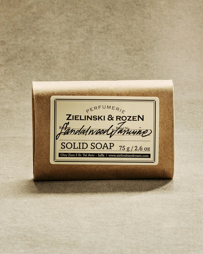 ZIELINSKI & ROZEN - SAVON SOLIDE 75 GR - SANDALWOOD, JASMINE