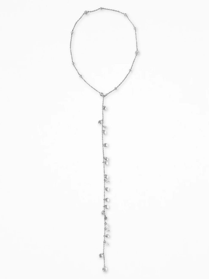 OSH - COLLIER CHAMPAGNE, EN ARGENT