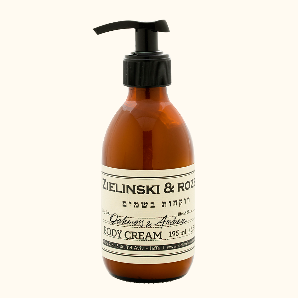 Zielinski and Rozen Body cream Oakmoss & Amber (195 ml) Springsioux