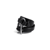 TEO+NG - LINO LEATHER CUFF, IN BLACK