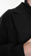 LA HAINE INSIDE US - OVERSIZED COAT 1114, IN BLACK