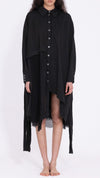 SANCTA MUERTE - BLOUSE 168, IN BLACK