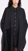 SANCTA MUERTE - BLOUSE 168, IN BLACK