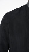 LA HAINE INSIDE US - LINEN WOOL JACKET 221, IN BLACK