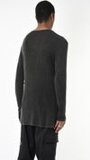 LA HAINE INSIDE US - SWEATER 268, IN BLACK