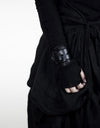 TEO+NG - KATUS LEATHER CUFF, IN BLACK