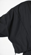LA HAINE INSIDE US - RUBBERIZED BOMBER 689, IN BLACK