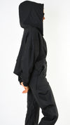 LA HAINE INSIDE US - RUBBERIZED BOMBER 689, IN BLACK