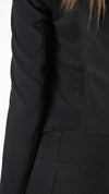 LA HAINE INSIDE US - STRETCH JACKET 805, IN BLACK