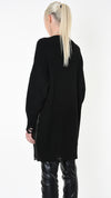 LA HAINE INSIDE US - OVERSIZE COATED SWEATER, IN BRONZE