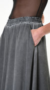 LA HAINE INSIDE US - OVERSIZE WIDE PANTS 919, IN GREY