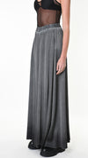 LA HAINE INSIDE US - OVERSIZE WIDE PANTS 919, IN GREY
