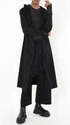 LA HAINE INSIDE US - OVERSIZE CARDIGAN 956, IN BLACK