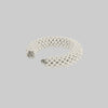 OBJECT AND DAWN - ARTEMISIA 4D SUPPLE CUFF, IN PEARL