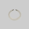 OBJECT AND DAWN - ARTEMISIA ORBIT SUPPLE CUFF, IN PEARL
