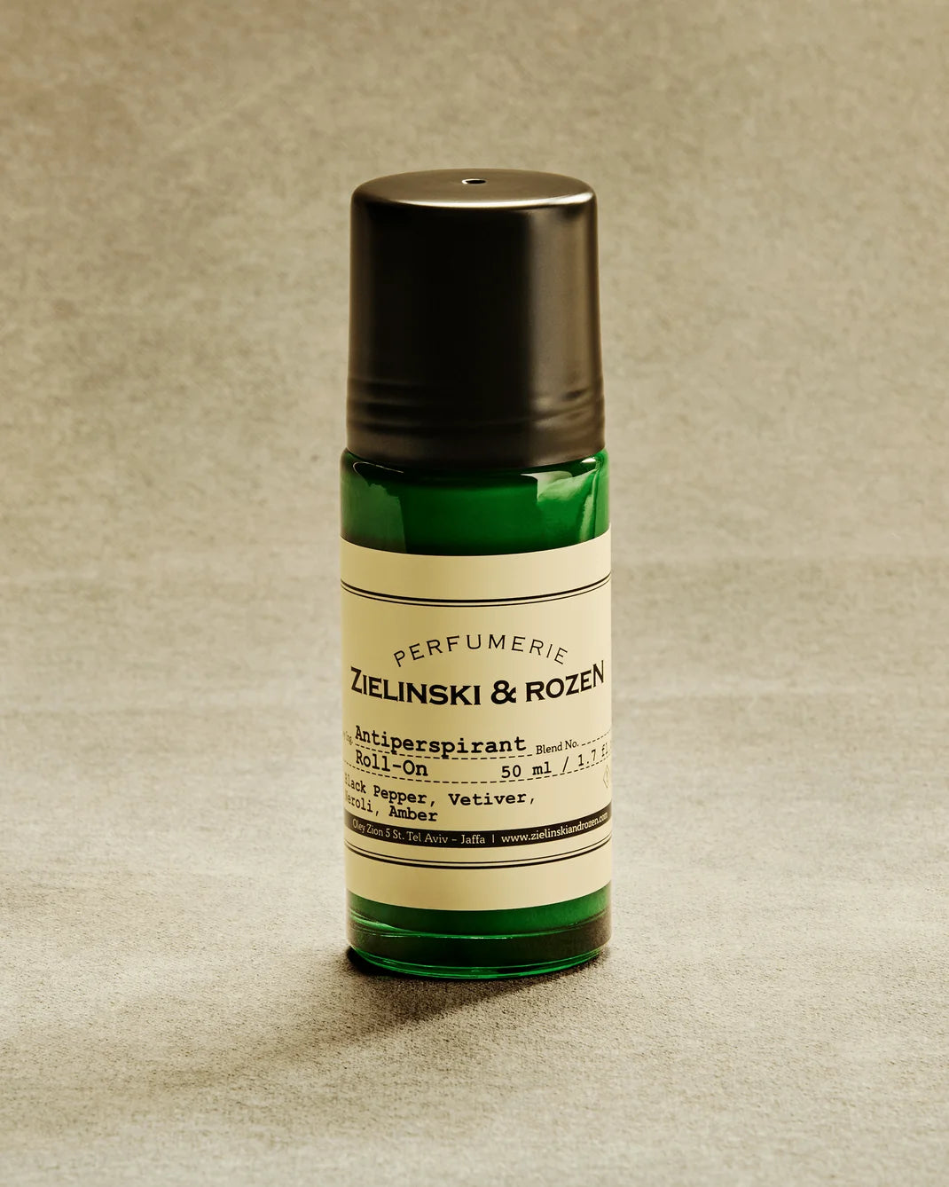 ZIELINSKI & ROZEN - DÉODORANT ROLL-ON 50 ML - BLACK PEPPER, VETIVER, NEROLI, AMBER