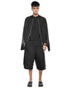 MINOAR - ARRAY SLEEVELESS SHIRT, IN BLACK