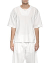 MINOAR - ARRAY TEXTURED T SHIRT, IN WHITE