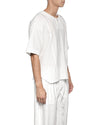 MINOAR - ARRAY TEXTURED T SHIRT, IN WHITE
