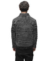MINOAR - ASHES LINEAR CUT WASHED JACKET, IN GREY
