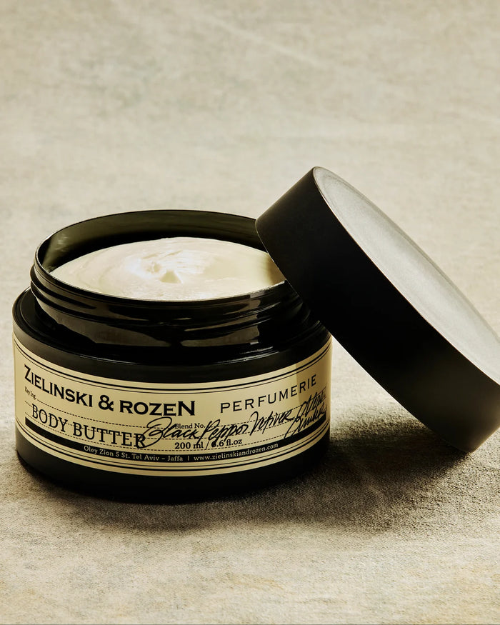 ZIELINSKI & ROZEN - BEURRE CORPOREL 200 ML - BLACK PEPPER, VETIVER, NEROLI, AMBER