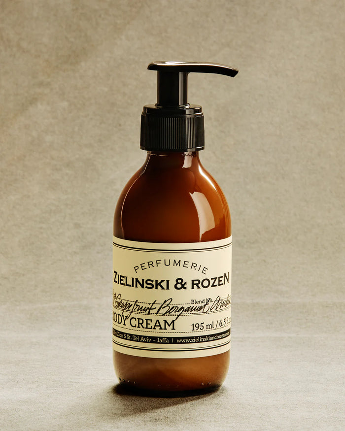 ZIELINSKI & ROZEN - CRÈME CORPORELLE 195 ML - RED GRAPEFRUIT, BERGAMOT, AMBER