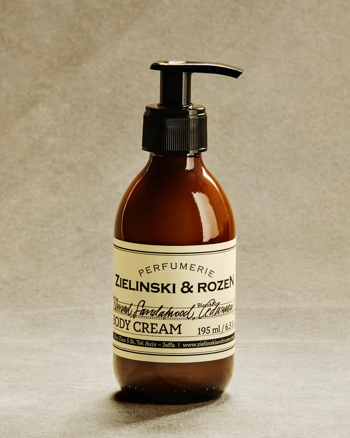 ZIELINSKI & ROZEN - CRÈME CORPORELLE 195 ML - ROSEWOOD, SANDALWOOD, CEDARWOOD