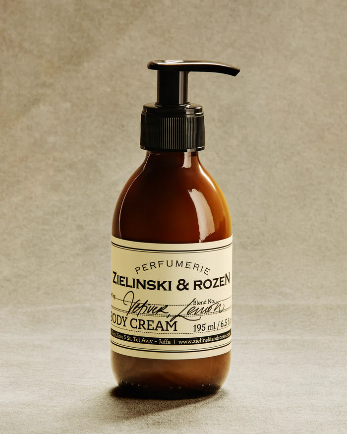 ZIELINSKI & ROZEN - CRÈME CORPORELLE 195 ML - VETIVER LEMON