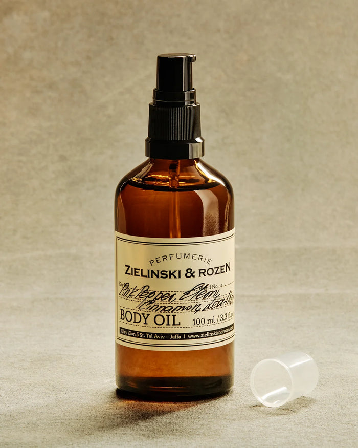 ZIELINSKI & ROZEN - HUILE CORPORELLE 100 ML - PINK PEPPER, ELEMI, CINNAMON, LEATHER