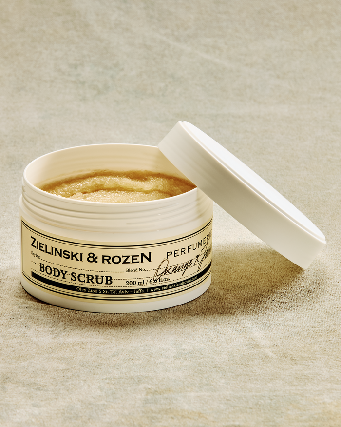 Zielinski & Rozen BODY SCRUB 200 ML - ORANGE, JASMINE