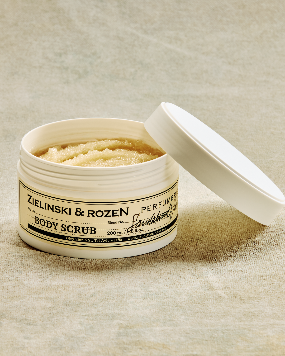ZIELINSKI & ROZEN - BODY SCRUB 200 ML - SANDALWOOD, JASMINE