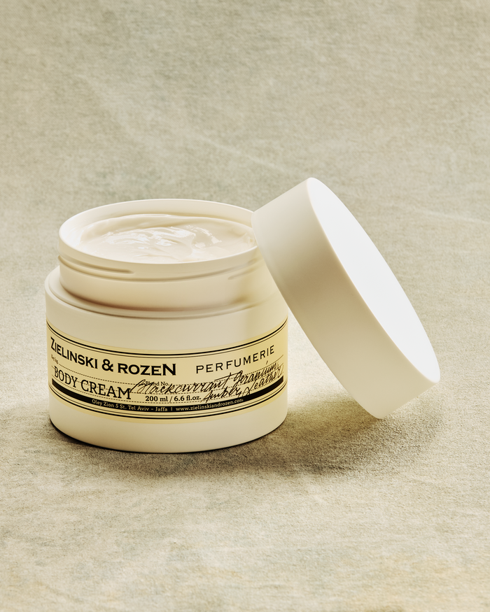 Zielinski & Rozen BODY CREAM 200 ML - BLACKCURRANT, GERANIUM, AMBER, LEATHER