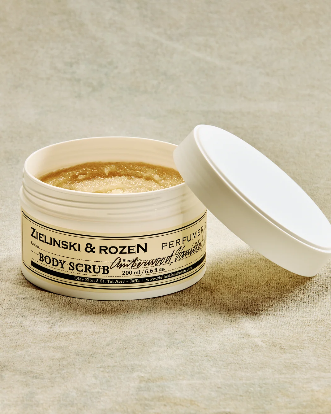 ZIELINSKI & ROZEN - BODY SCRUB 200 ML - AMBERWOOD, VANILLA, DAVANA